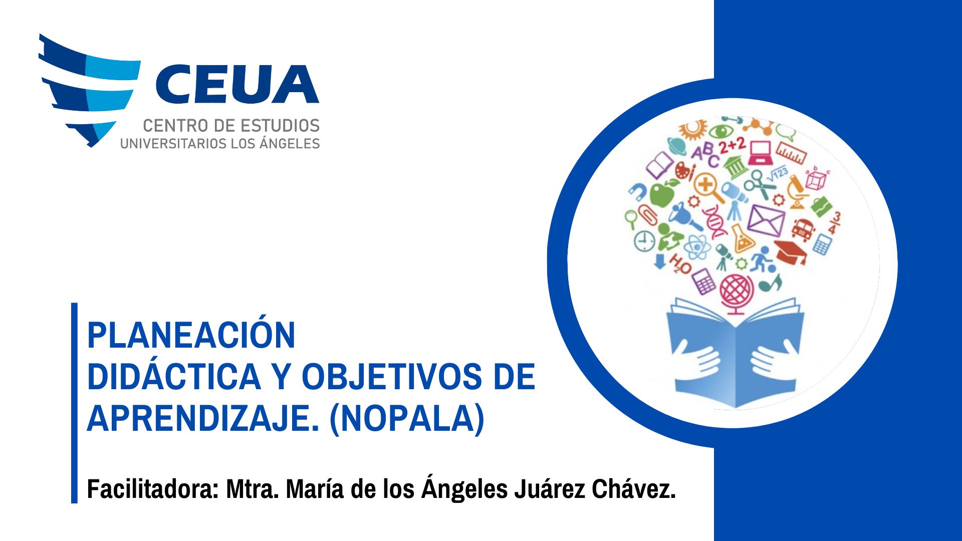 PLANEACIÓN DIDÁCTICA Y OBJETIVOS DE APRENDIZAJE