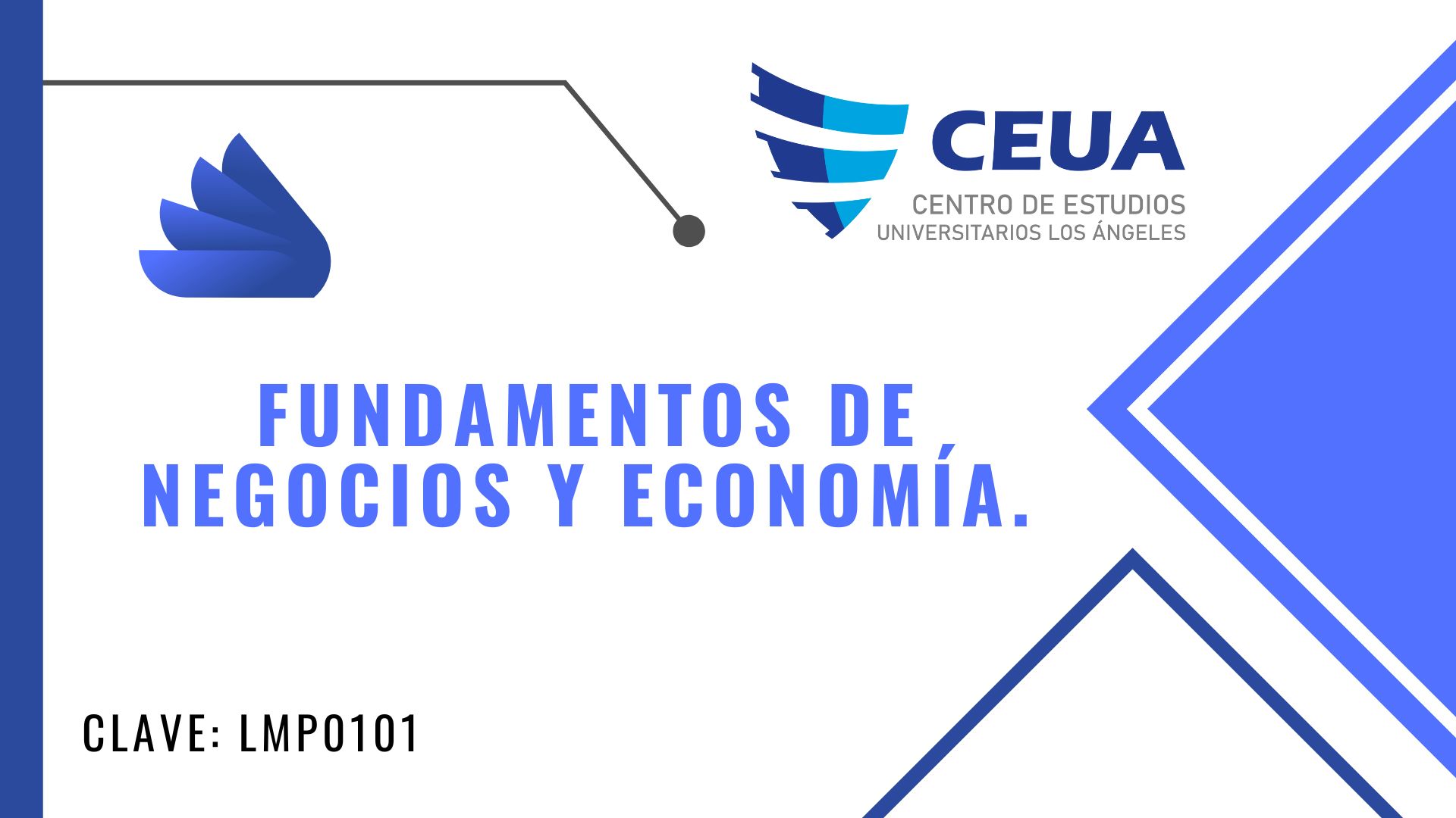 FUNDAMENTOS DE NEGOCIOS Y ECONOMÍA