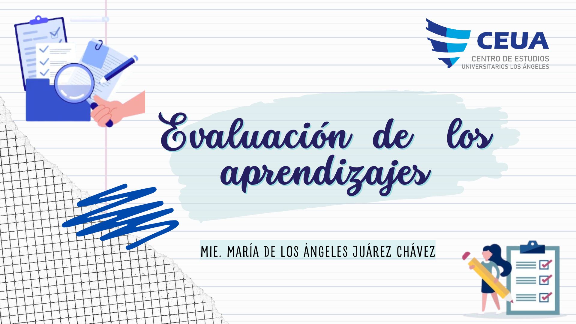 EVALUACIÓN DEL APRENDIZAJE